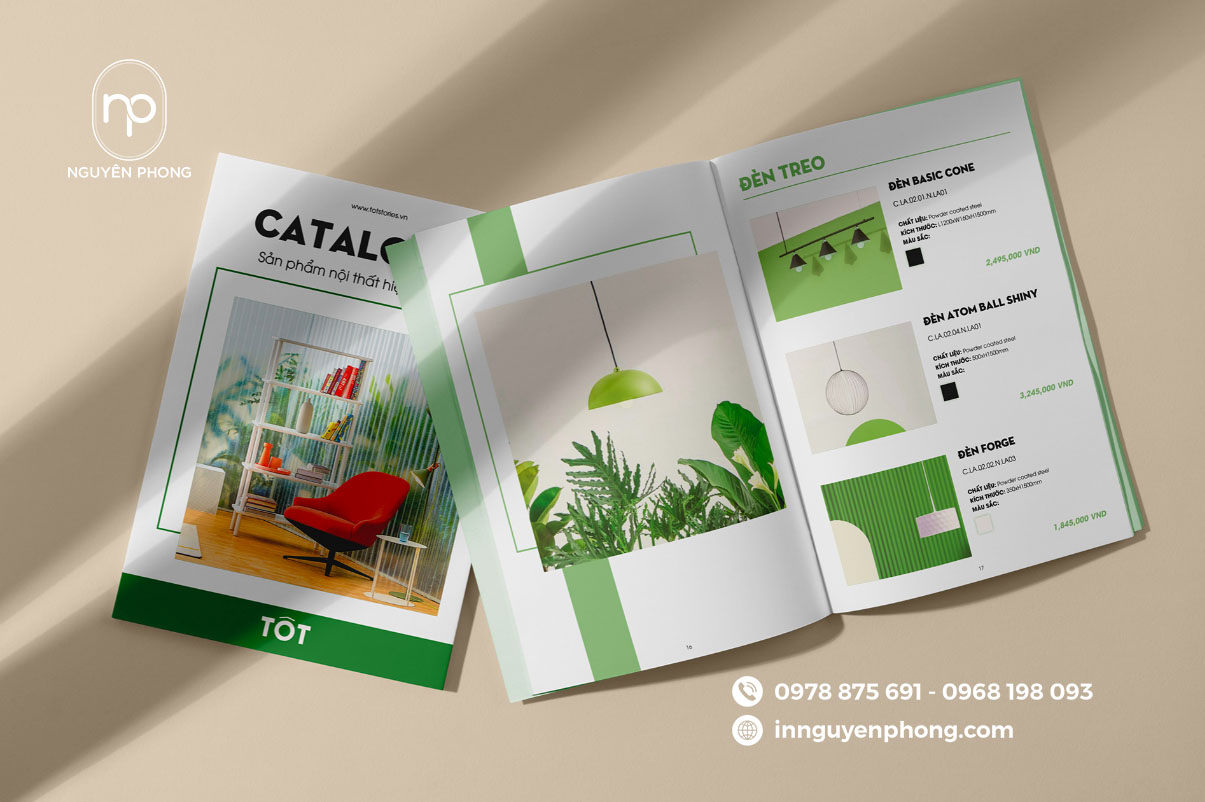 Xưởng in catalogue số lượng ít
